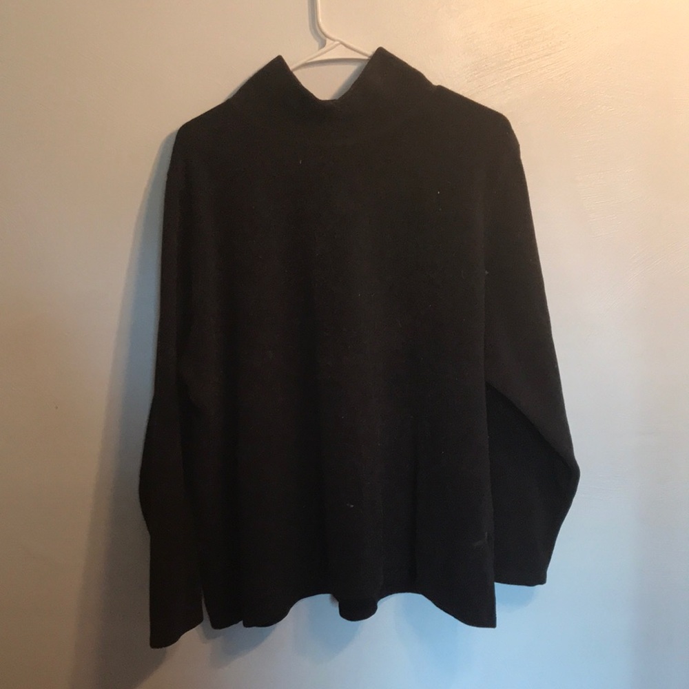 Black turtleneck